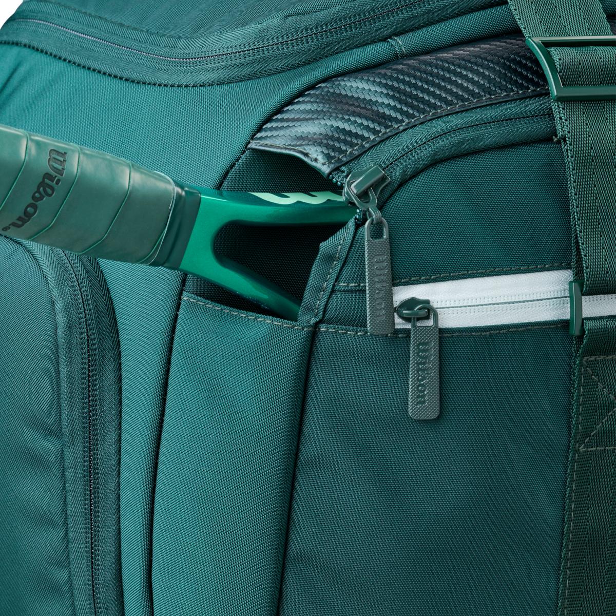 Saco de ténis Blade V10 da Wilson Verde-6