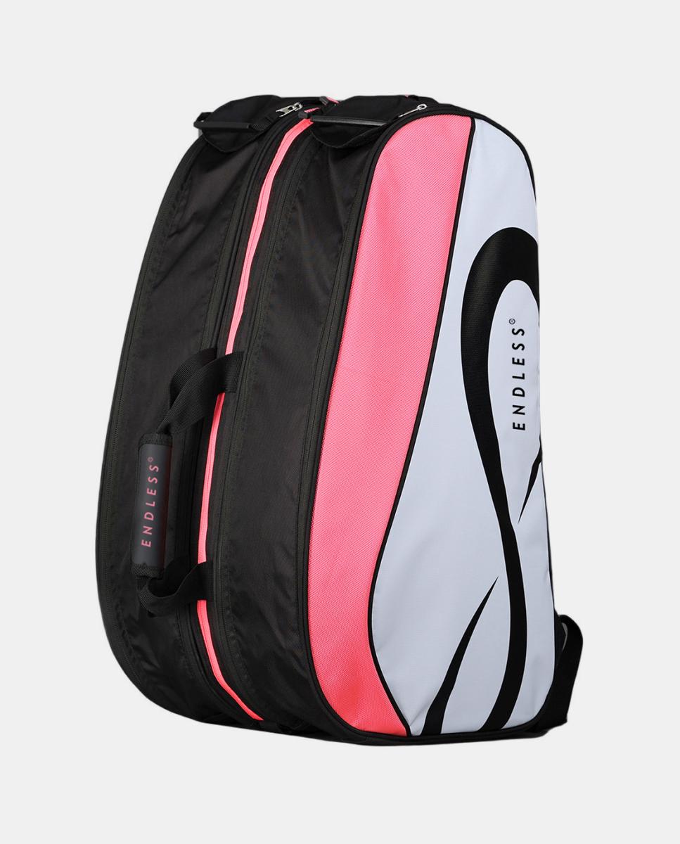 Saco de raquetes Icon Endless Branco / Rosa-3