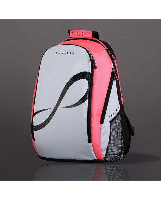 Mochila de Raquetes Icon Branco / Rosa-1