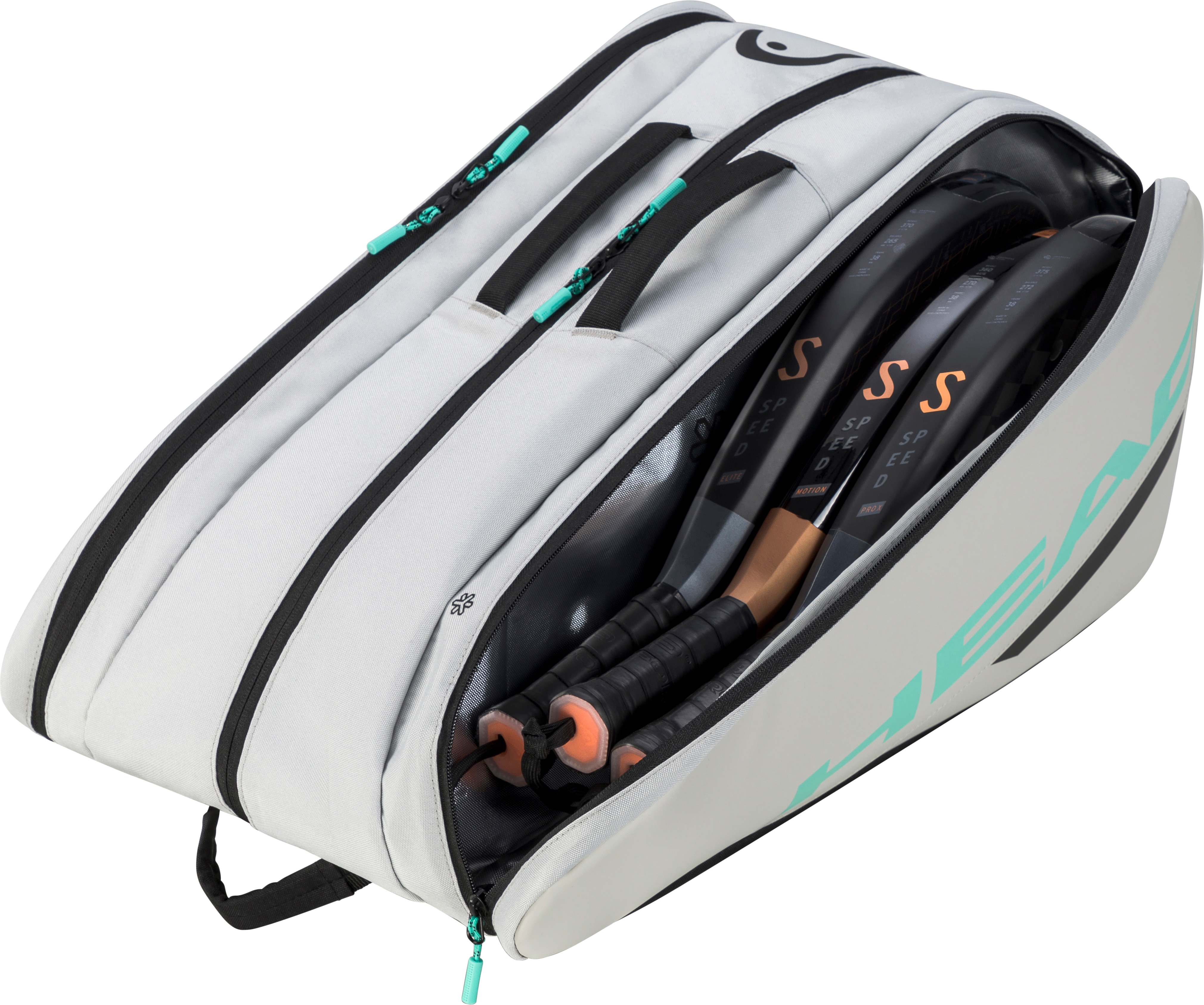 Saco de Raquetes Tour Padel Bag L Cinzento / Azul-2