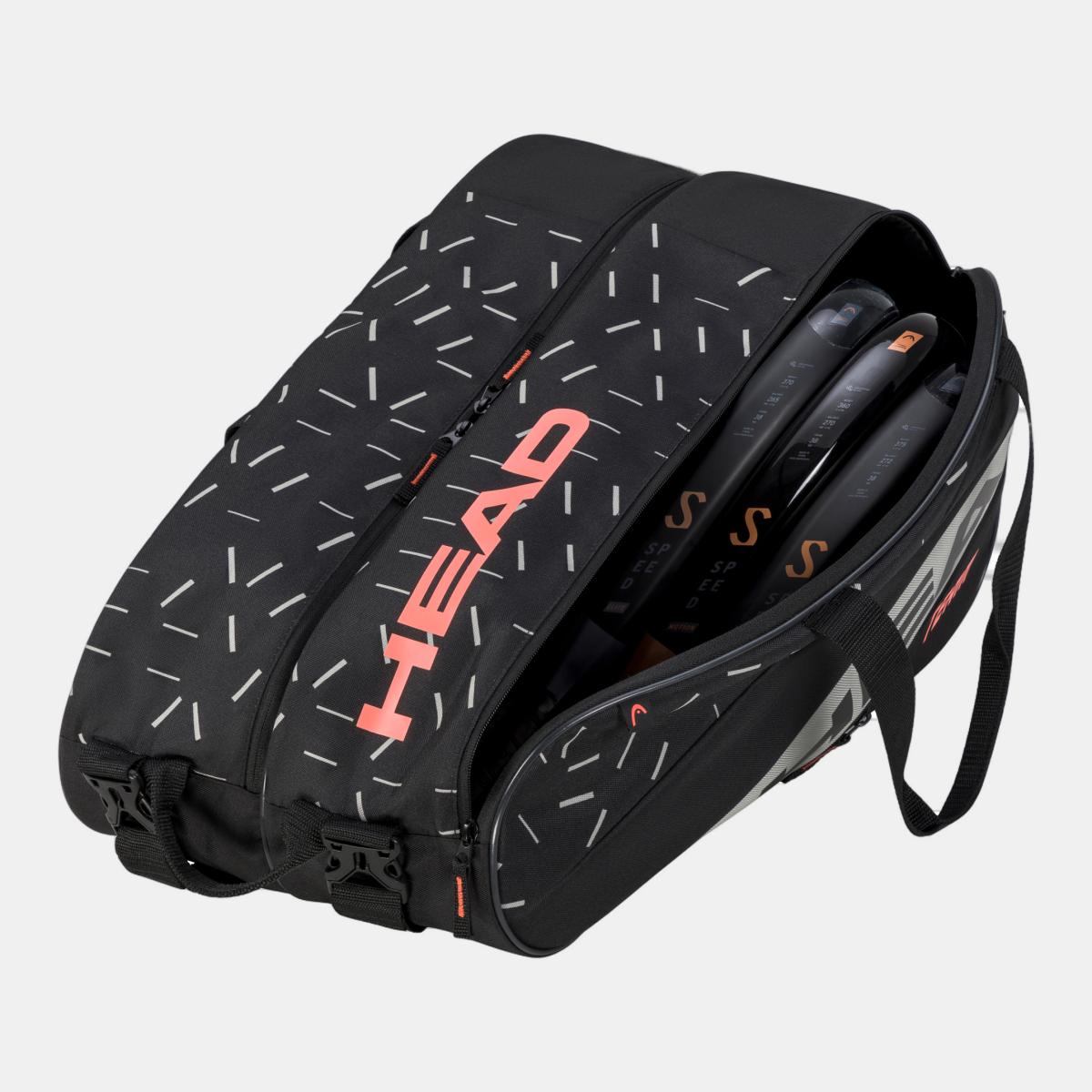 Mochila de Raquetes Team Padel Bag L Preto / Cinzento-2