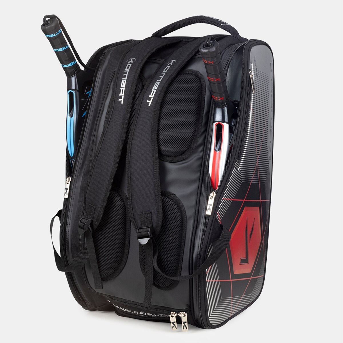 Mochila de Raquetes Vulcano Vermelho-2