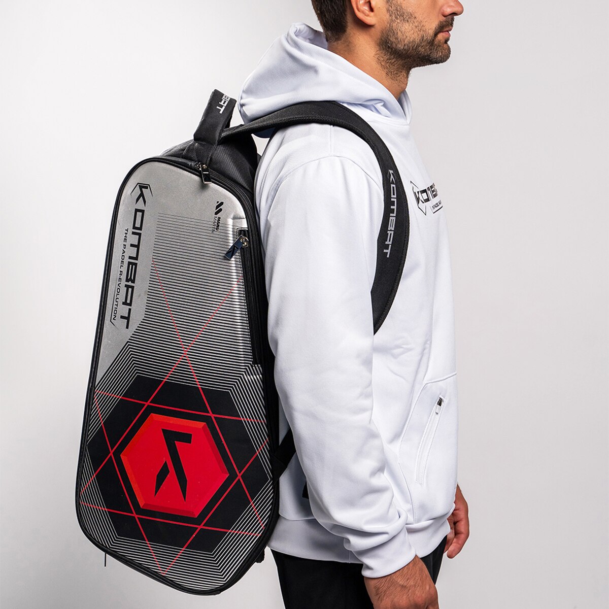 Mochila de Raquetes Vulcano Vermelho-4