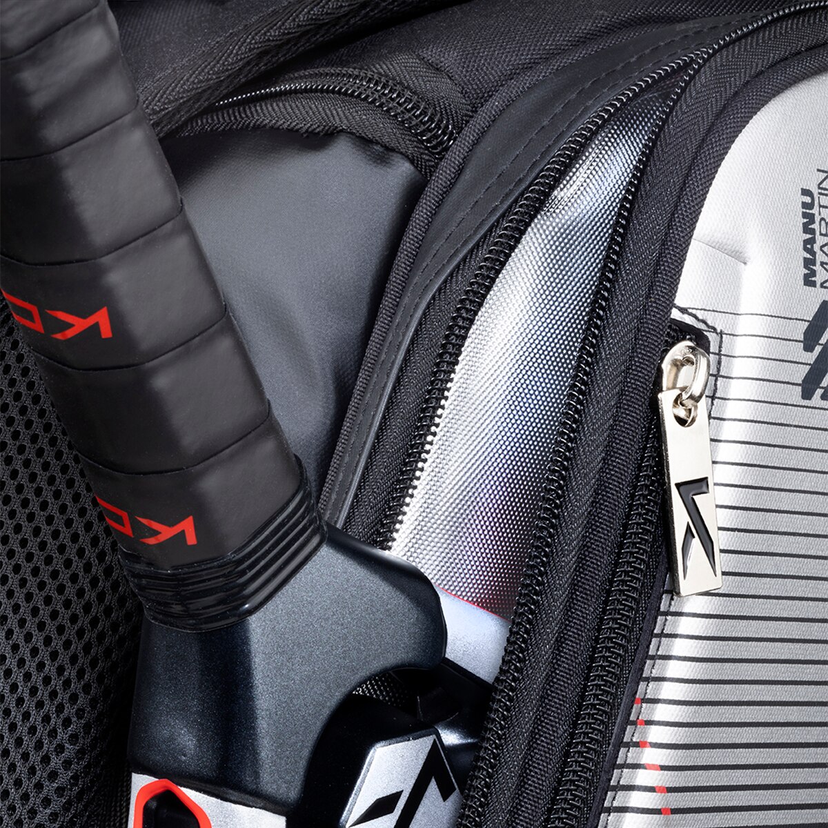 Mochila de Raquetes Vulcano Vermelho-9