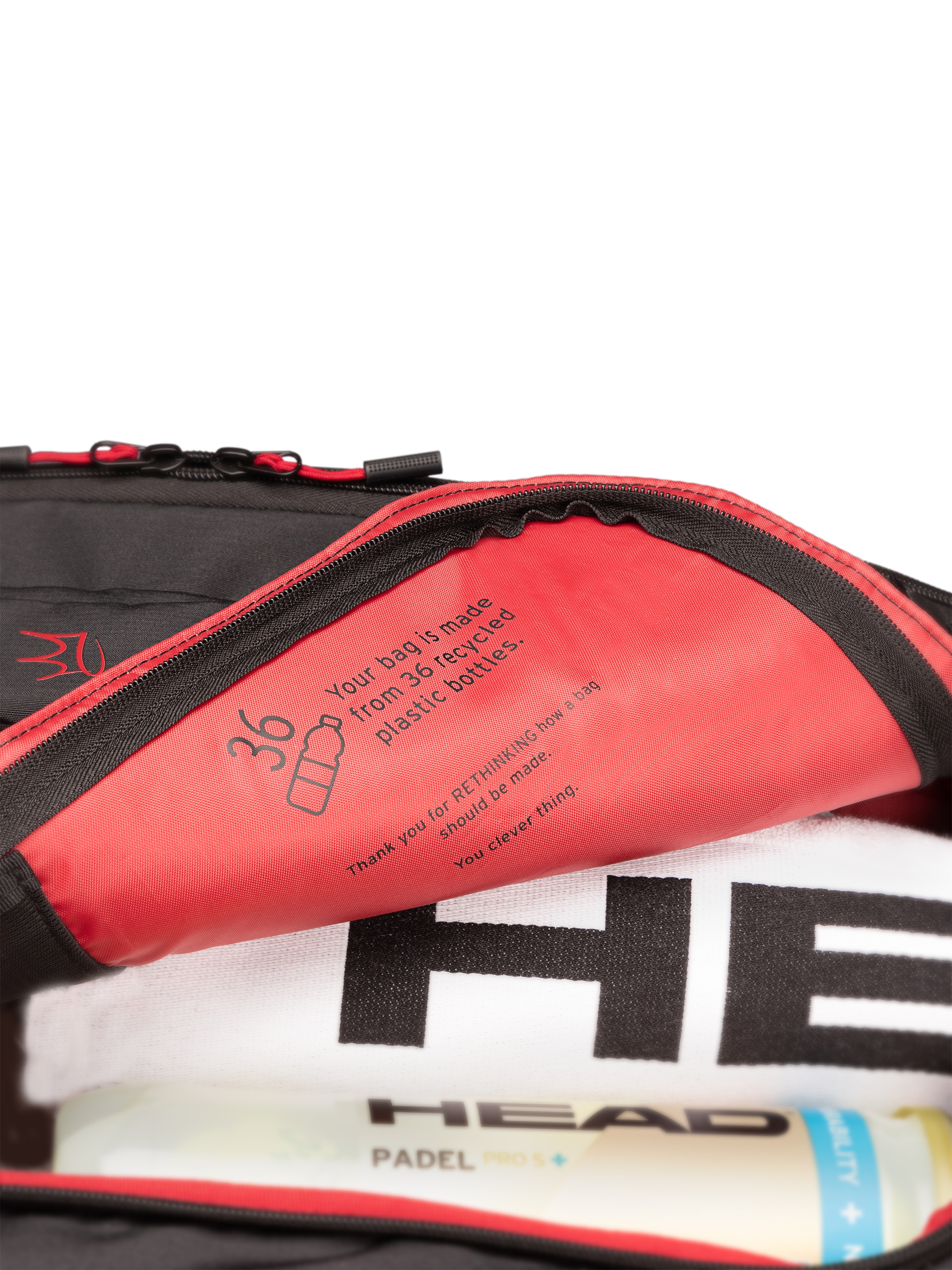 Saco Coello Pro X Padel Duffle Bag L Vermelho-3