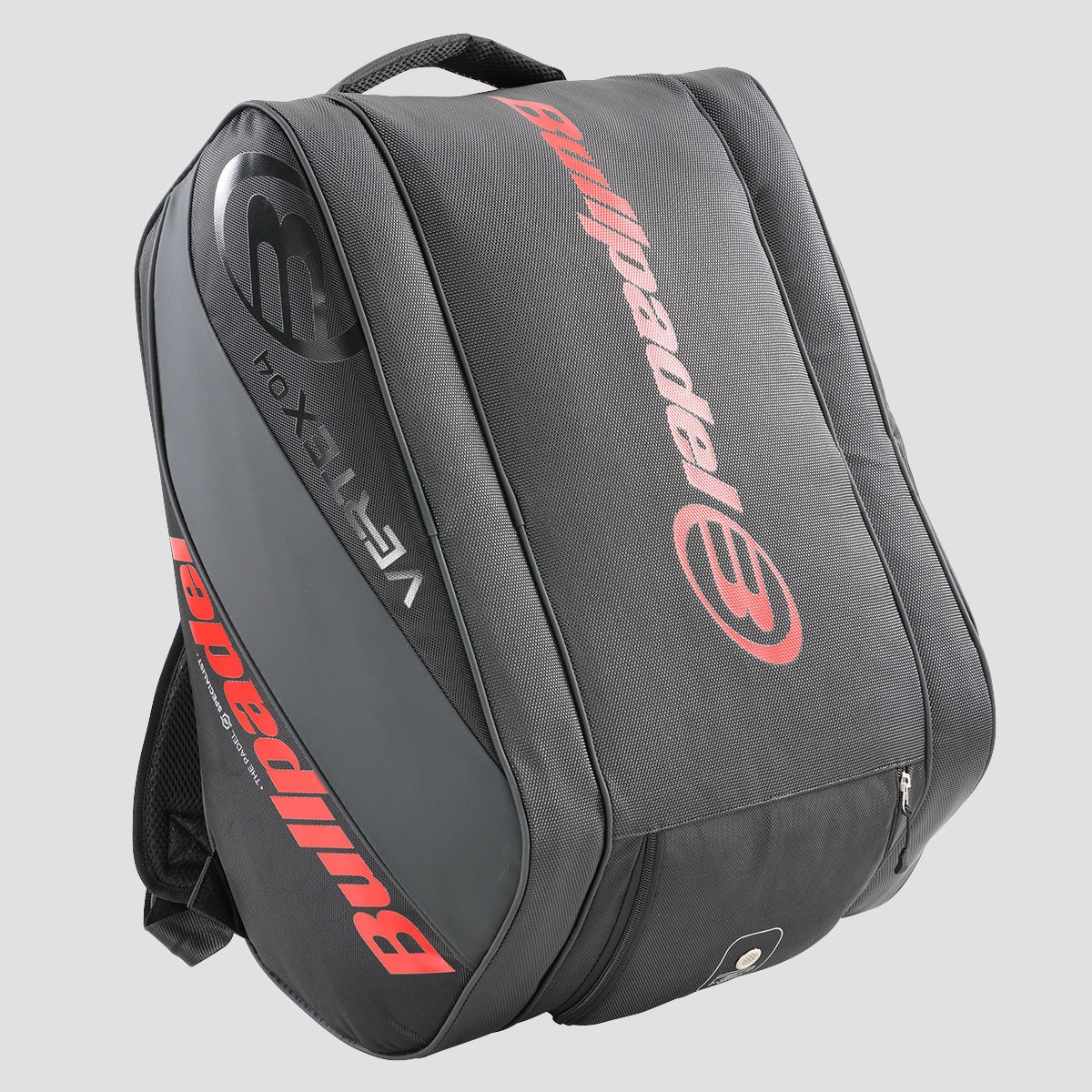 Saco de Raquetes de Padel de Homem BPP24001 VERTEX Preto / Vermelho-4