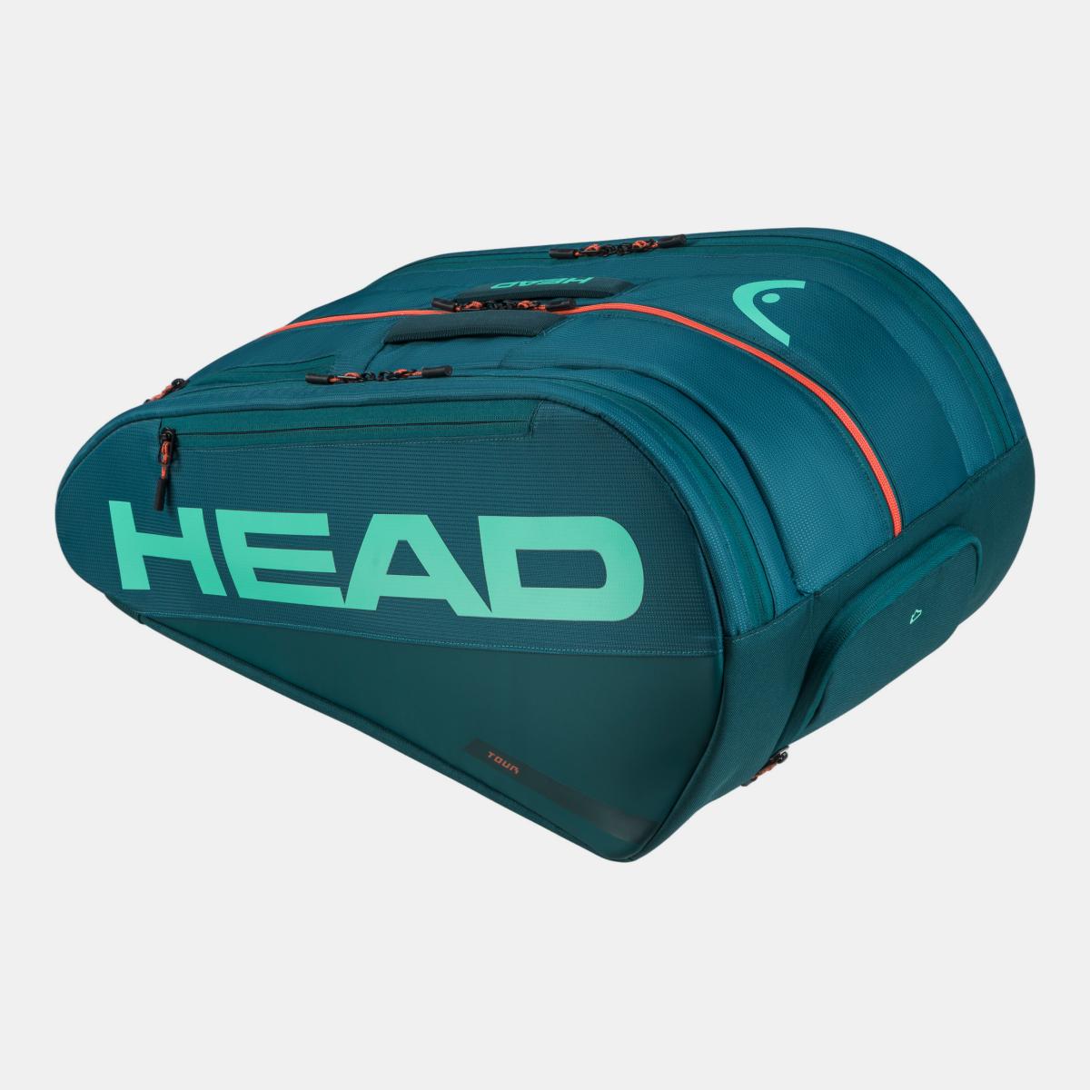 Saco de Padel Tour Padel Bag L Head Verde / Laranja-1