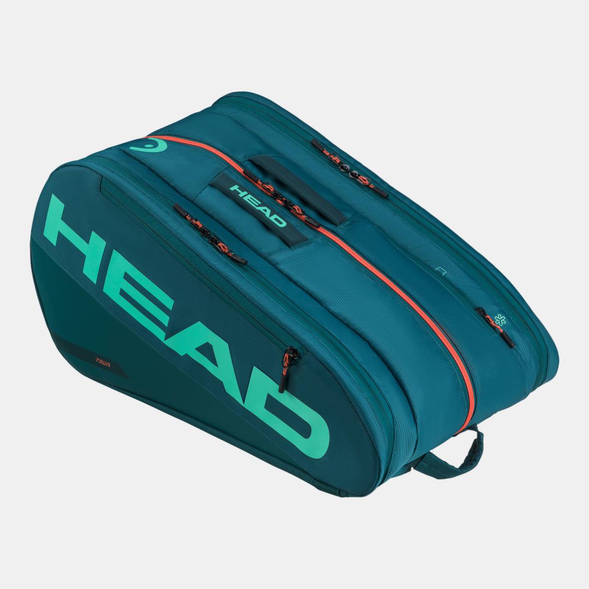 Saco de Padel Tour Padel Bag L Head Verde / Laranja-2