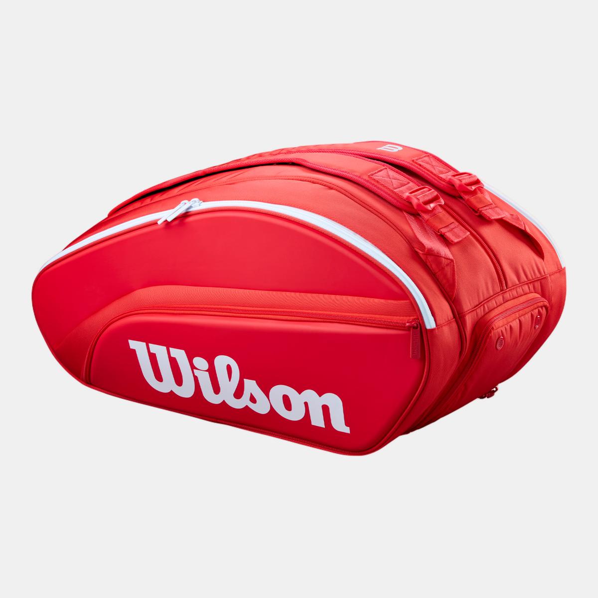 Bolsa De Padel Super Tour Red Wilson Vermelho-2