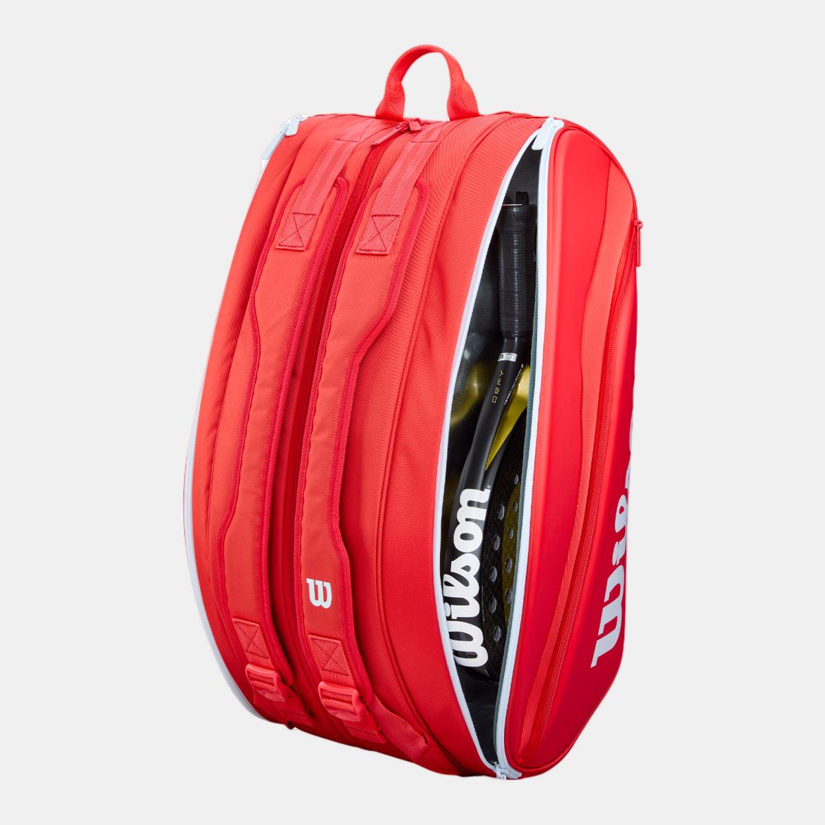 Bolsa De Padel Super Tour Red Wilson Vermelho-4