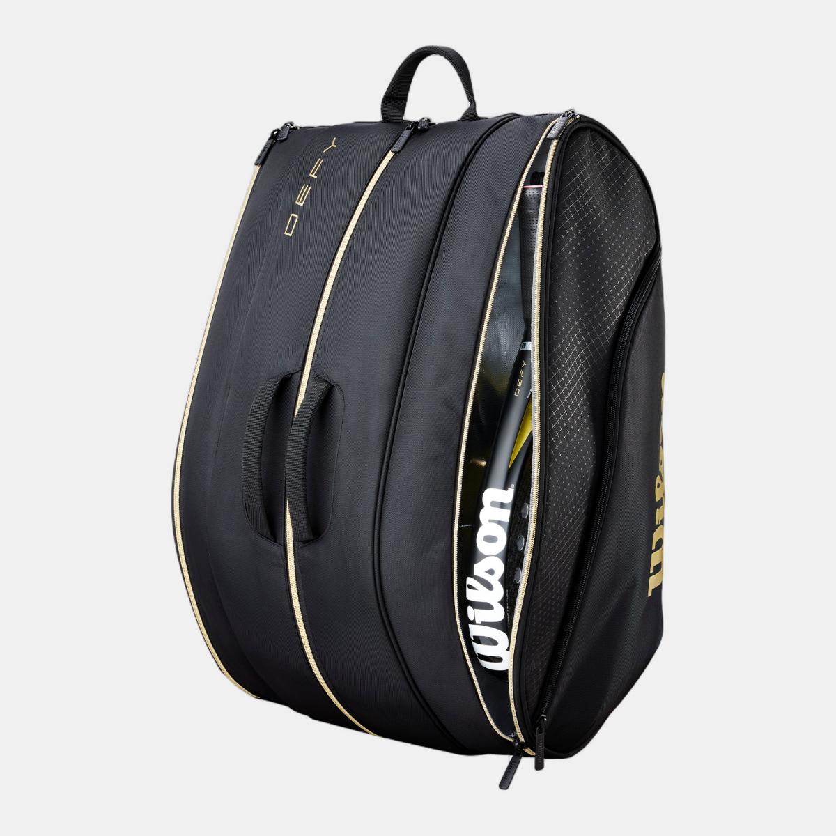 Bolsa De Padel Defy V1 Wilson Preto-3