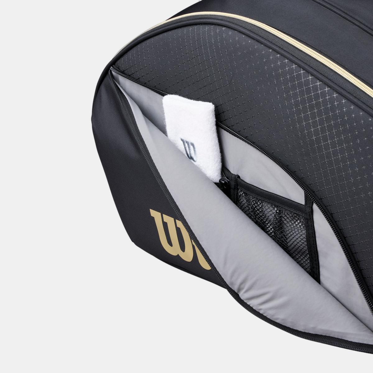 Bolsa De Padel Defy V1 Wilson Preto-4