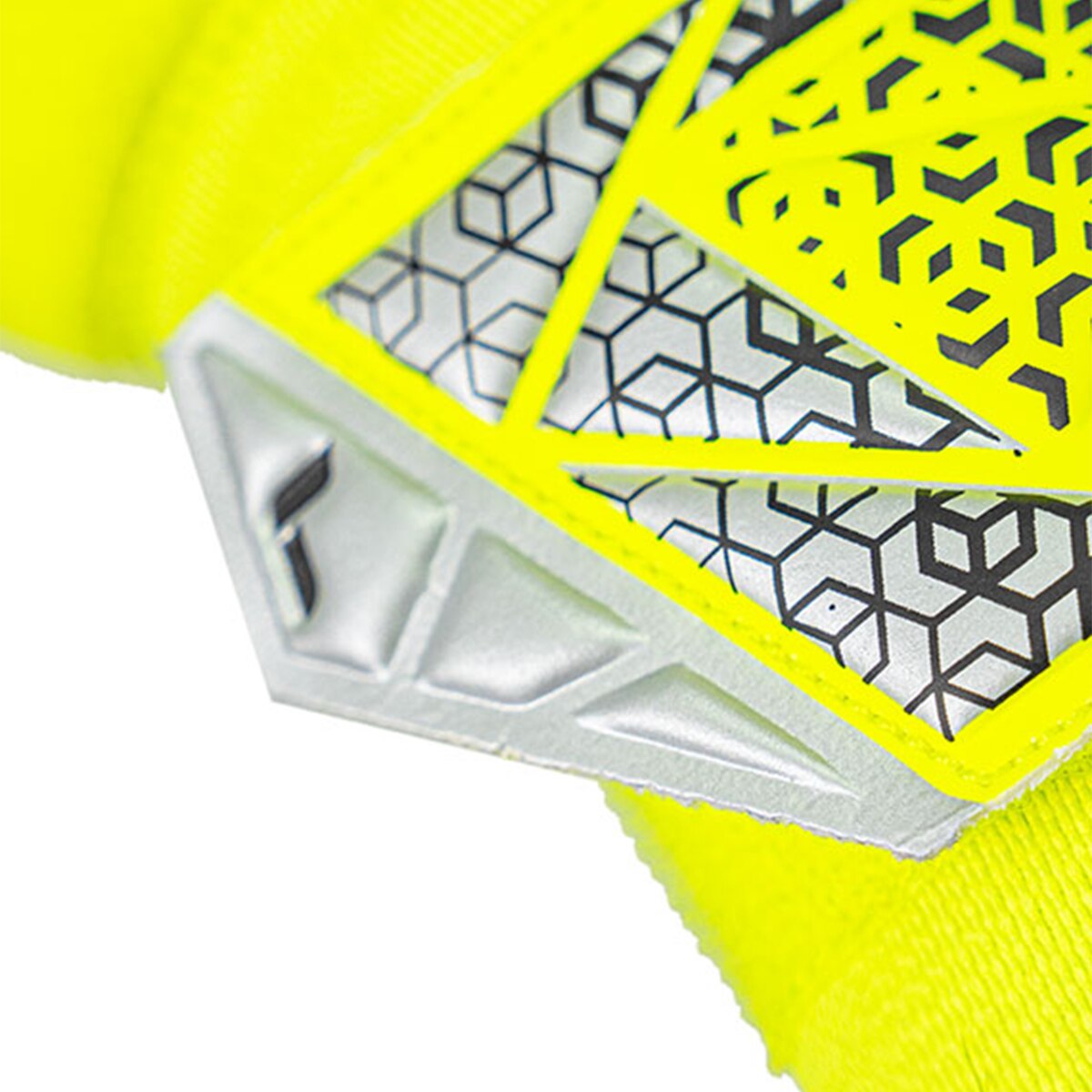 Luvas de Guarda-Redes de Menino Attrakt Starter Amarelo / Cinzento-5