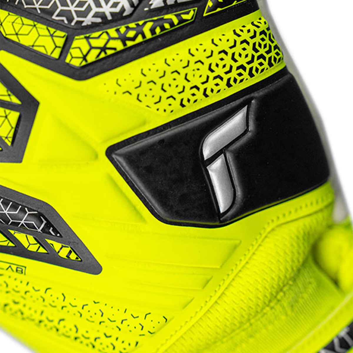 Luvas de Guarda-Redes de Menino Attrakt Starter Amarelo / Cinzento-6