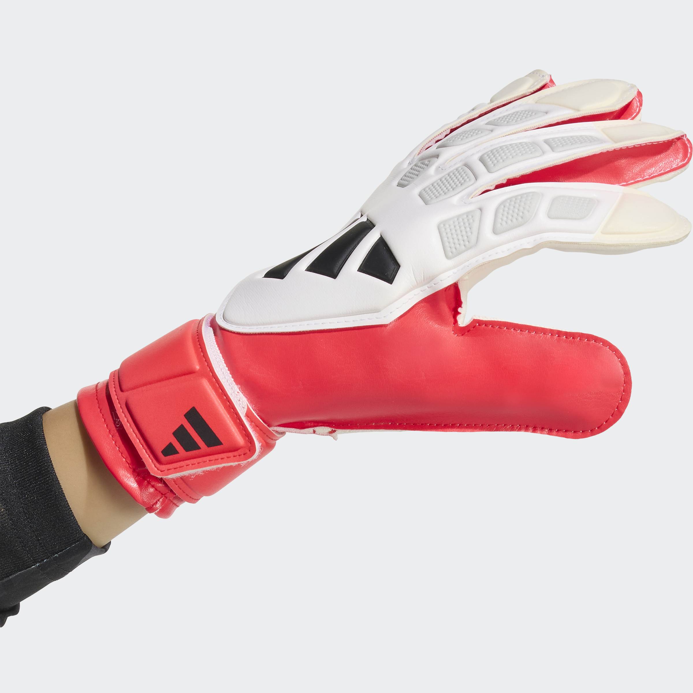 Luvas de guarda-redes de criança Predator Training Adidas Vermelho-2