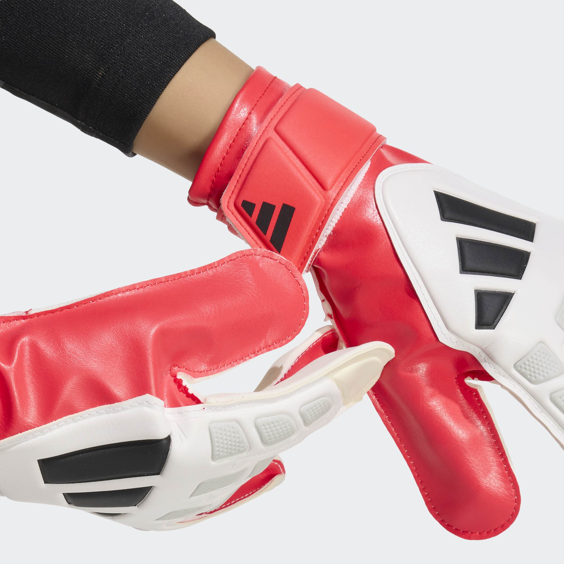 Luvas de guarda-redes de criança Predator Training Adidas Vermelho-3