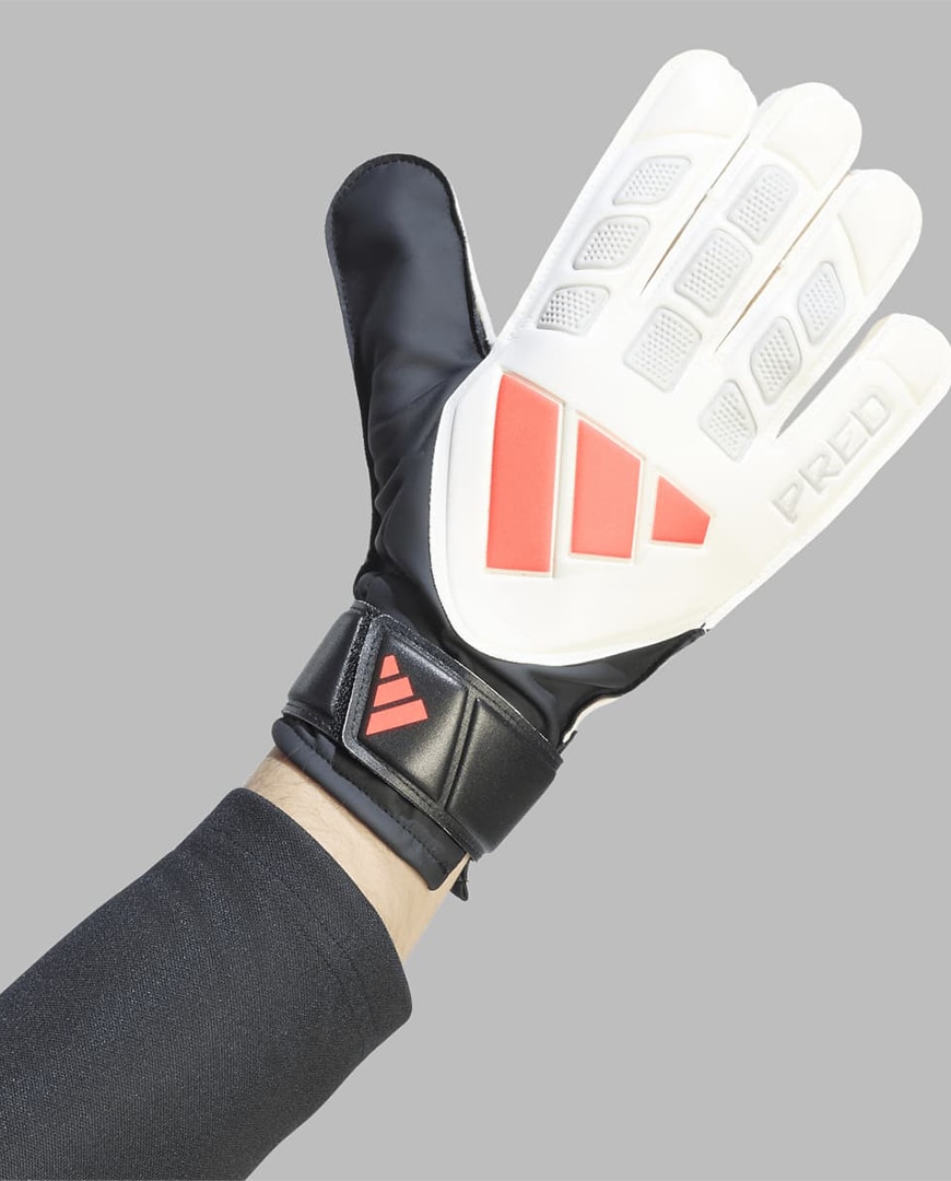 Luvas de Guarda-Redes de Adulto Predator Training Branco / Vermelho-2