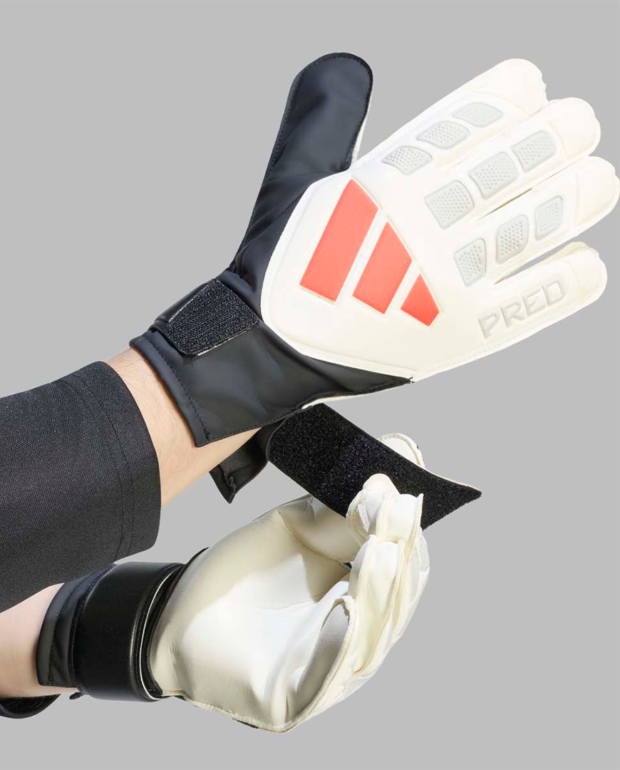 Luvas de Guarda-Redes de Adulto Predator Training Branco / Vermelho-4