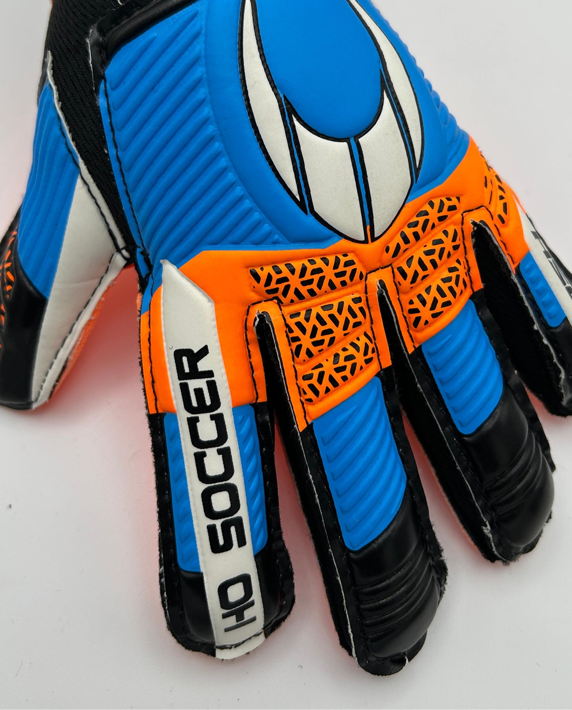 Guantes de portero de Niño KRASH FIRST Ho Soccer - Negro / Naranja Negro / Naranja-2