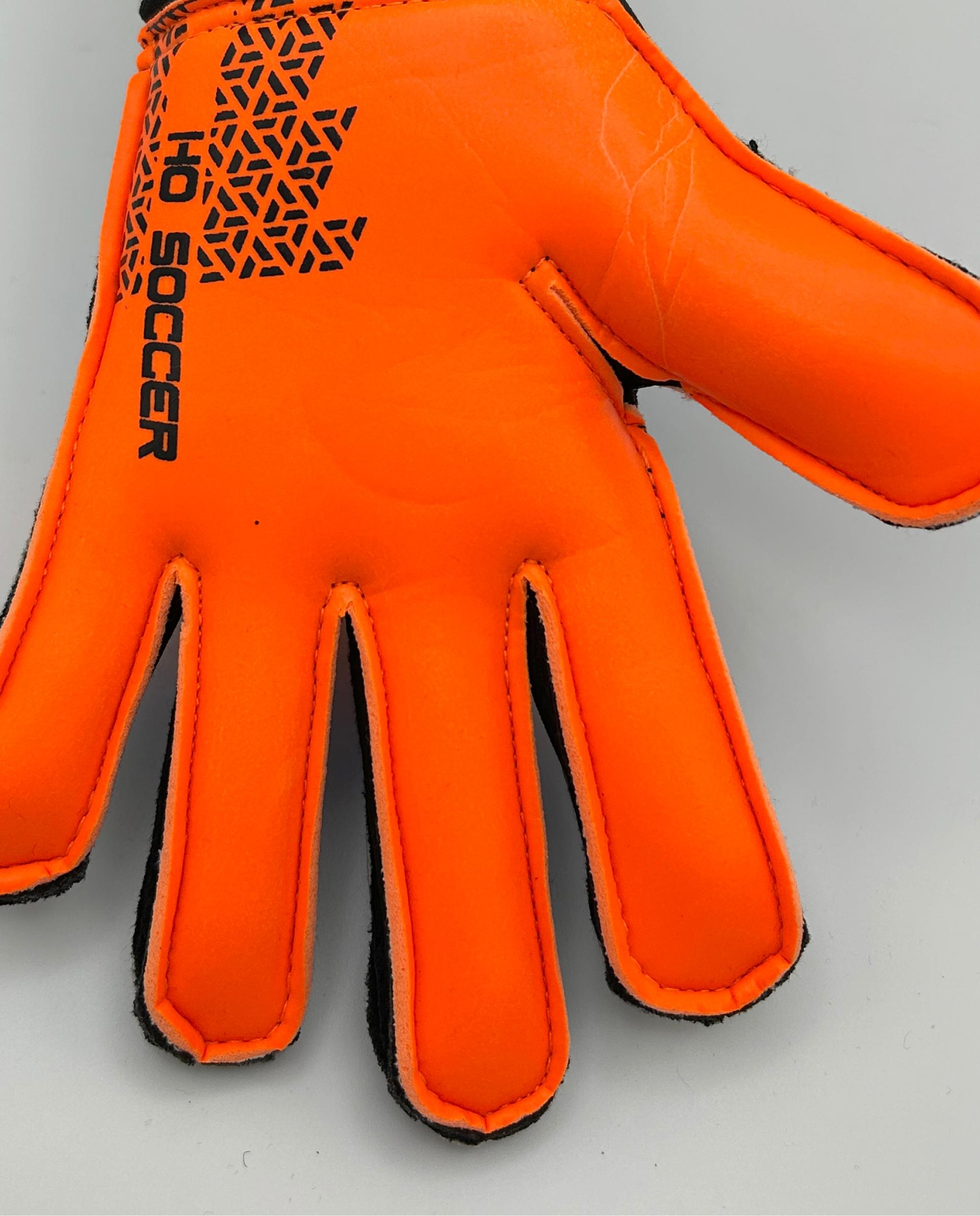 Guantes de portero de Niño KRASH FIRST Ho Soccer - Negro / Naranja Negro / Naranja-5