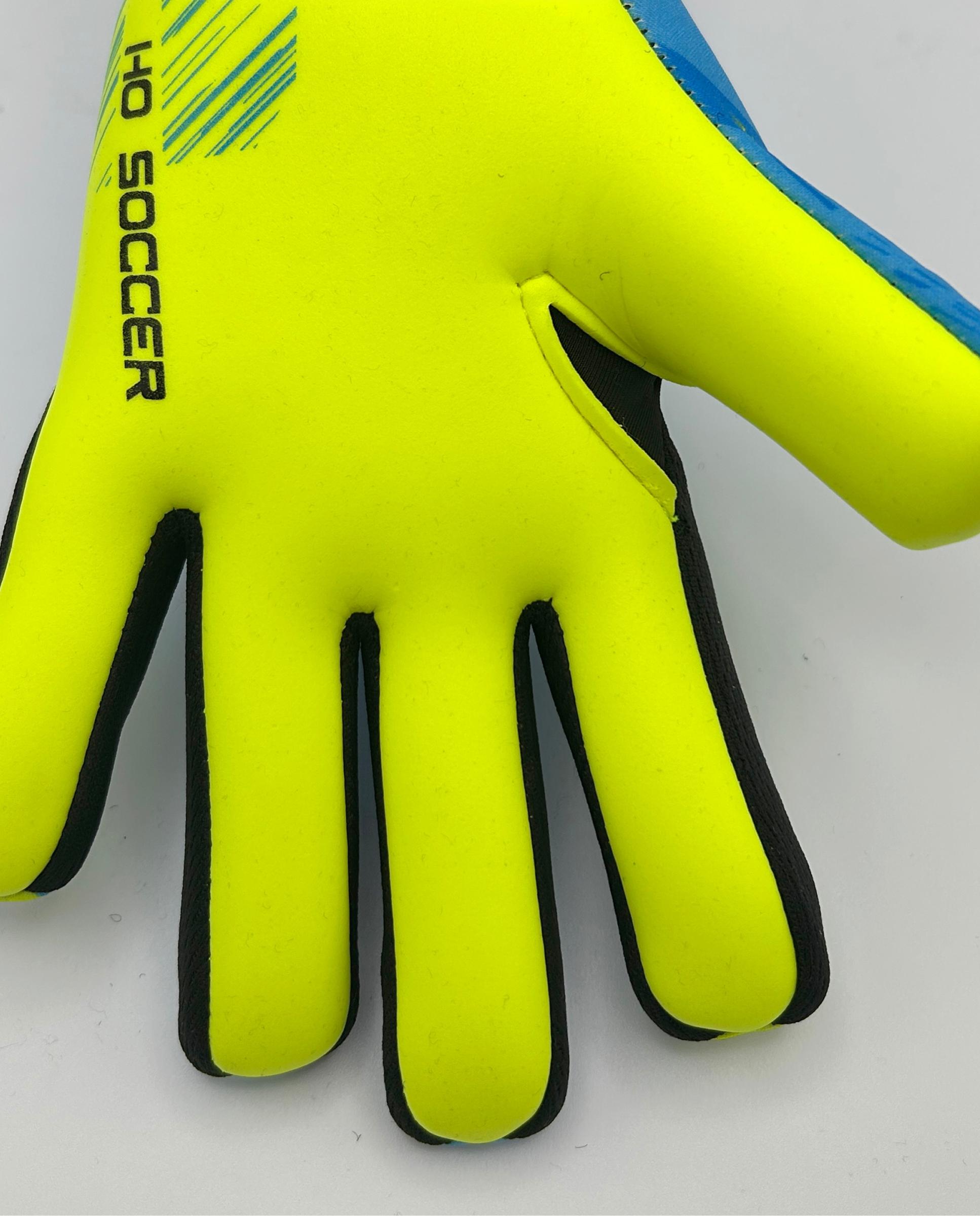 Guantes de portero de Niño KRASH RAGE Ho Soccer - Azul / Amarillo Azul / Amarillo-3