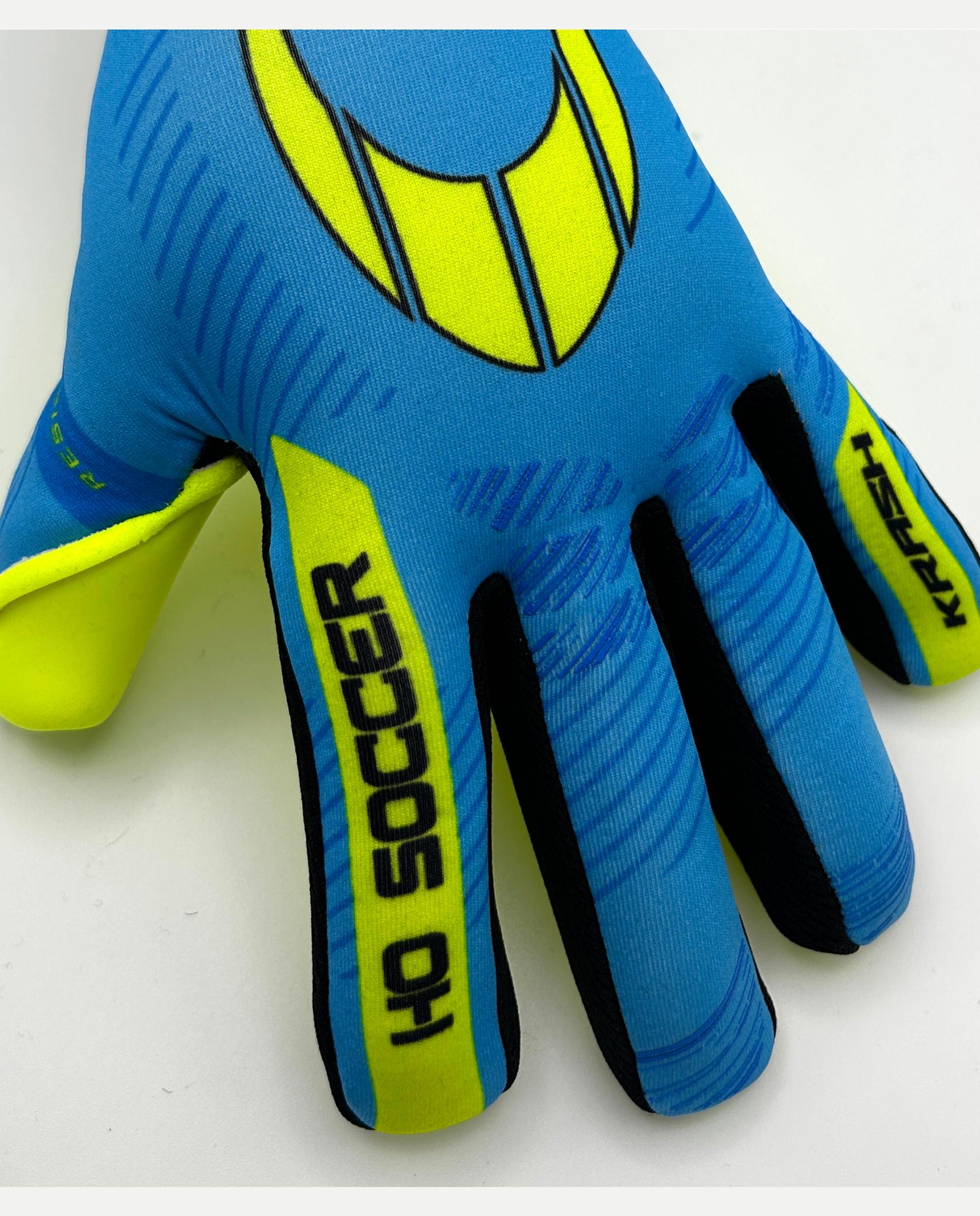 Guantes de portero de Niño KRASH RAGE Ho Soccer - Azul / Amarillo Azul / Amarillo-6