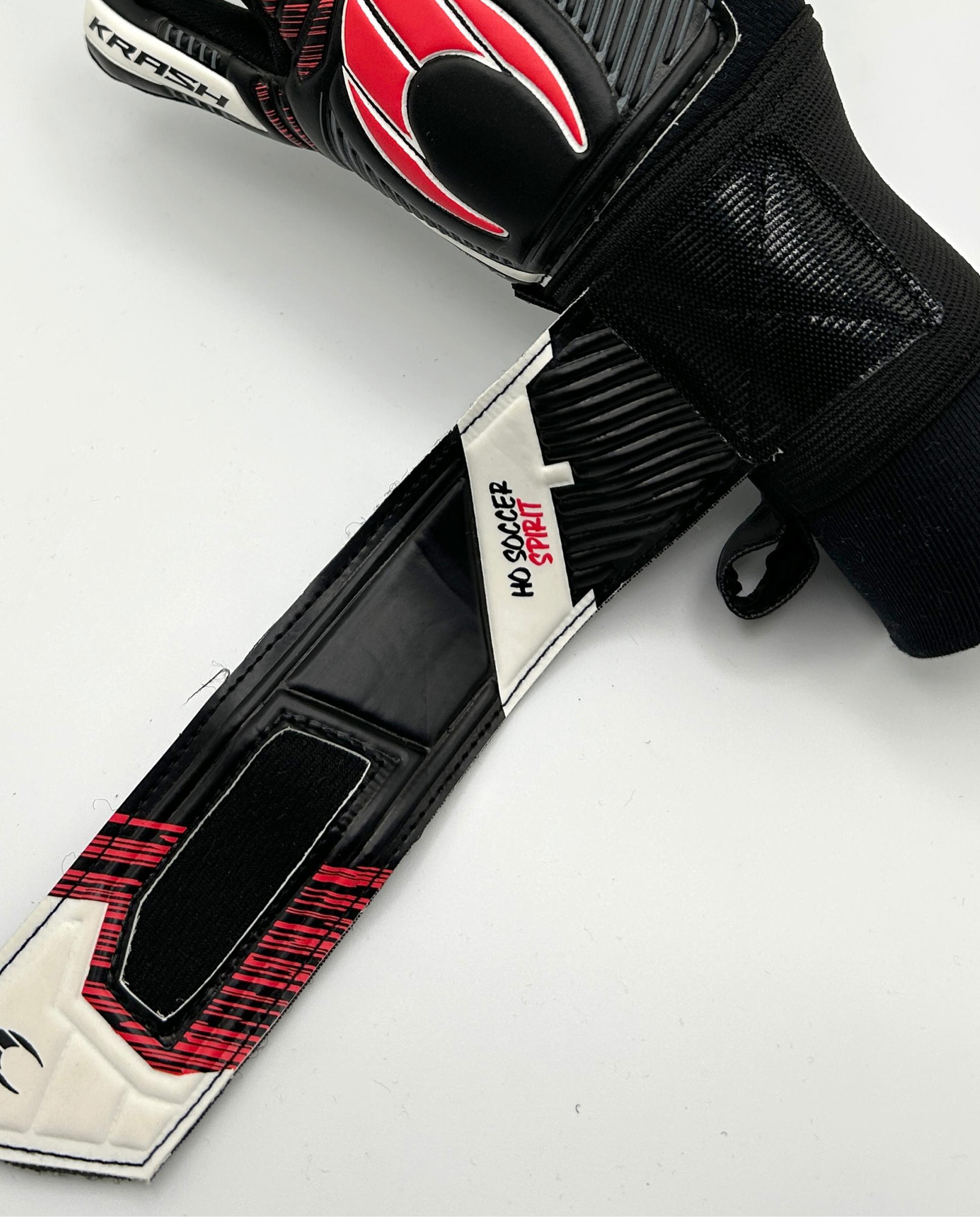 Guantes de portero de Niño KRASH PRIME Ho Soccer - Negro / Rojo Negro / Rojo-5