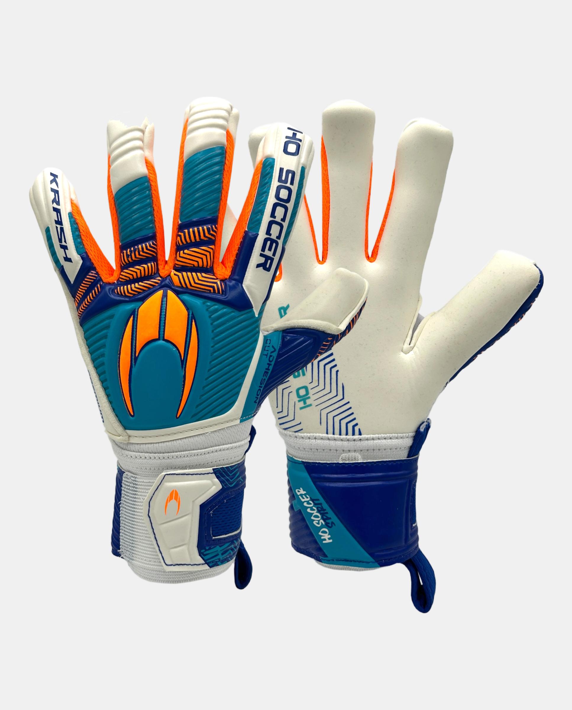 Imagen 0 de Guantes de portero de Niño KRASH PREMIUM Ho Soccer Blanco / Azul