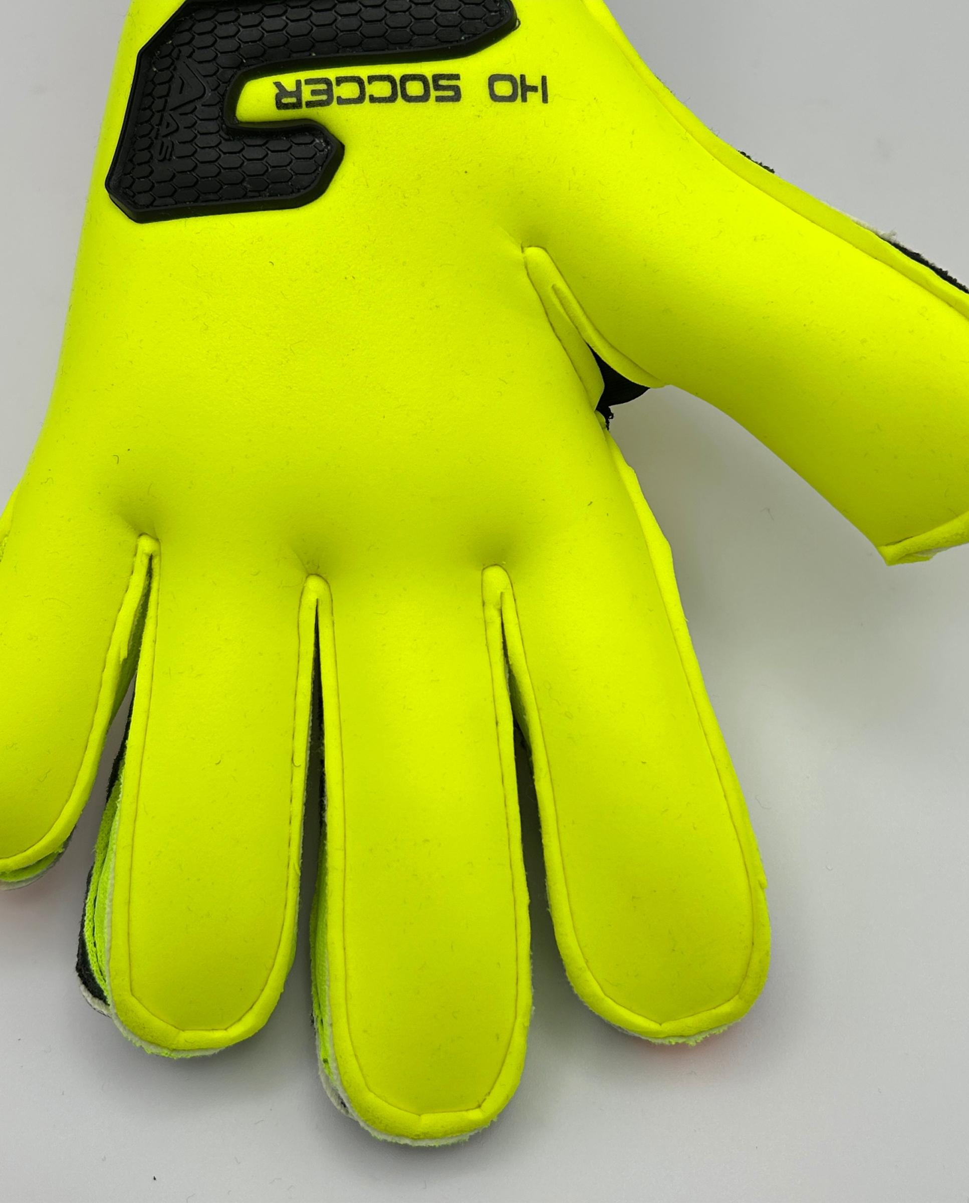 Guantes de portero de Adulto KRASH PROTEK Ho Soccer - Negro / Naranja Negro / Naranja-3
