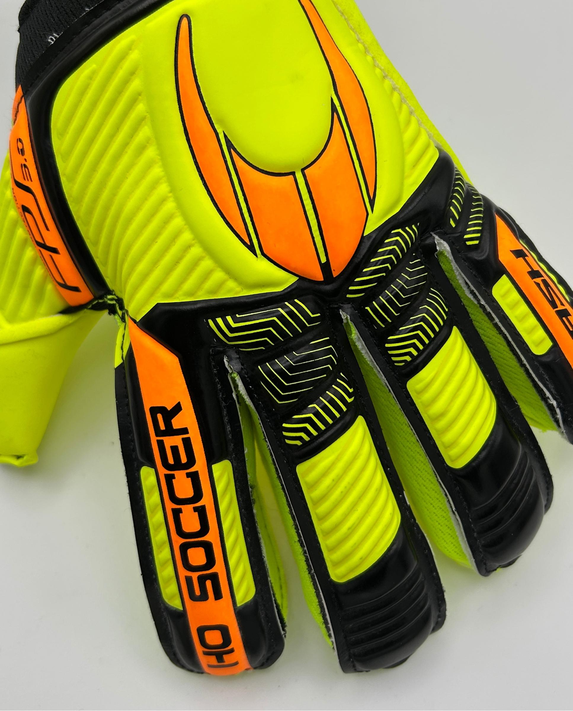 Guantes de portero de Adulto KRASH PROTEK Ho Soccer - Negro