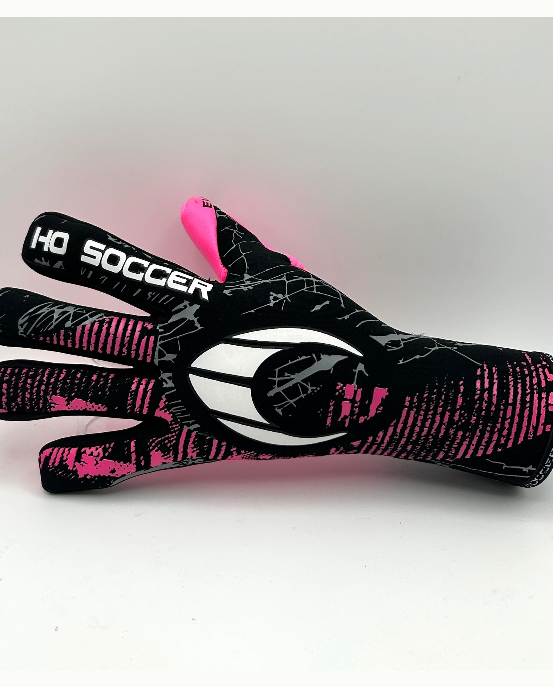 Guantes de portero de Adulto FIRST SUPERLIGHT EVO ZERO FEAR Ho Soccer - Negro / Rosa Negro / Rosa-5