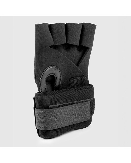 Luva com Ligadura Kontact Gel Negro / Ouro-4