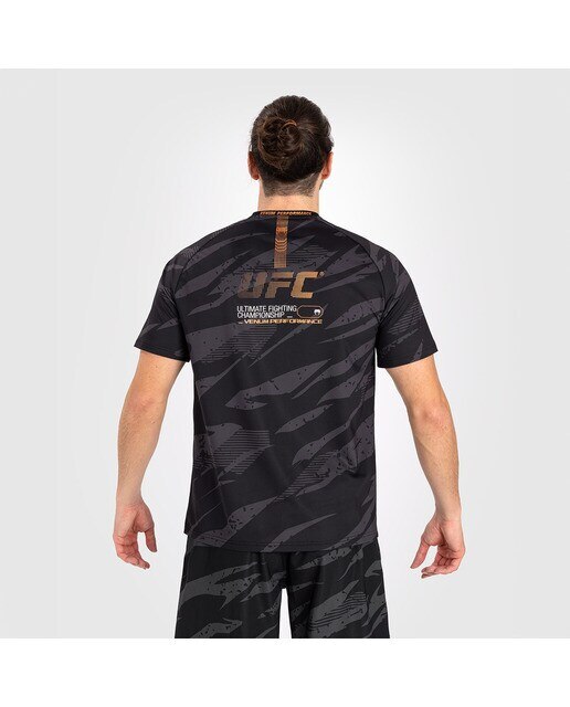 T-shirt de Homem UFC Adrenaline Fight Week Preto / Verde-2