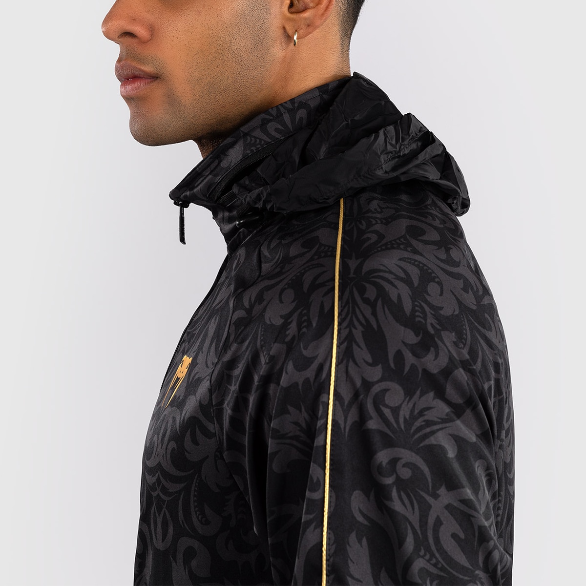 Casaco de Homem Unmatched Ilia Topuria Preto / Dourado-6