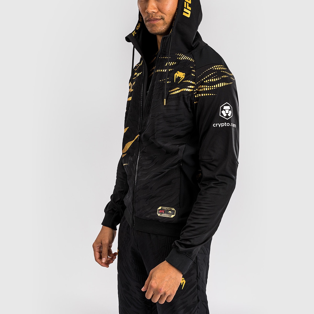 Sweatshirt de Homem FC Fusion Authentic Fight Night Preto-3