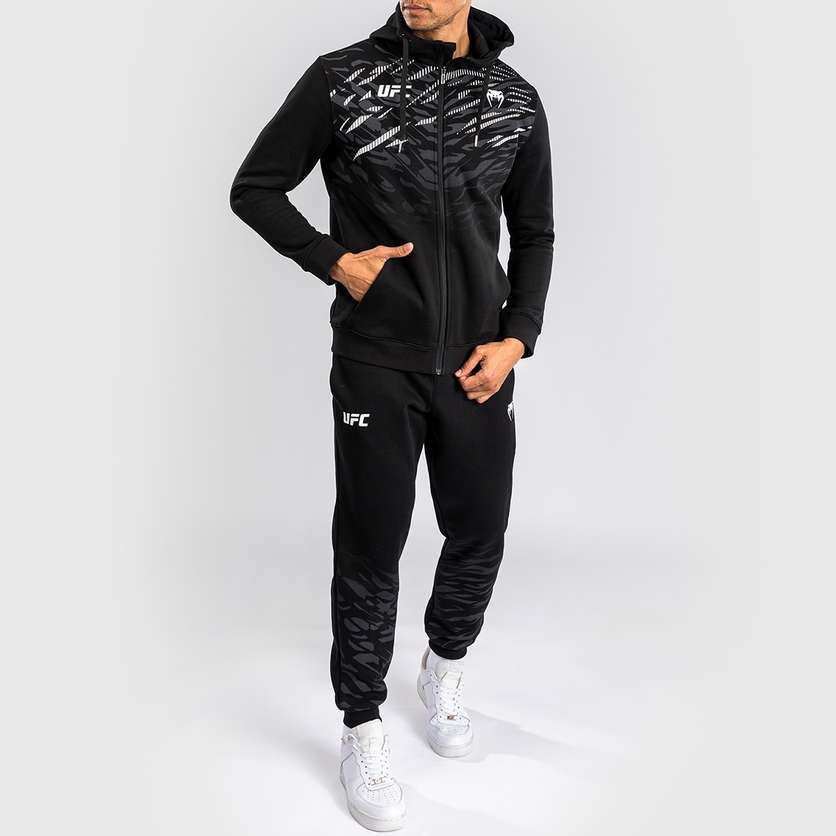 Sweatshirt de Homem UFC Fusion Réplica Preto-7