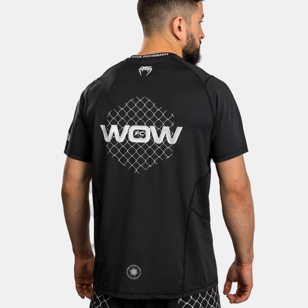 T-shirt de Homem Dry-Tech Wow Preto-2