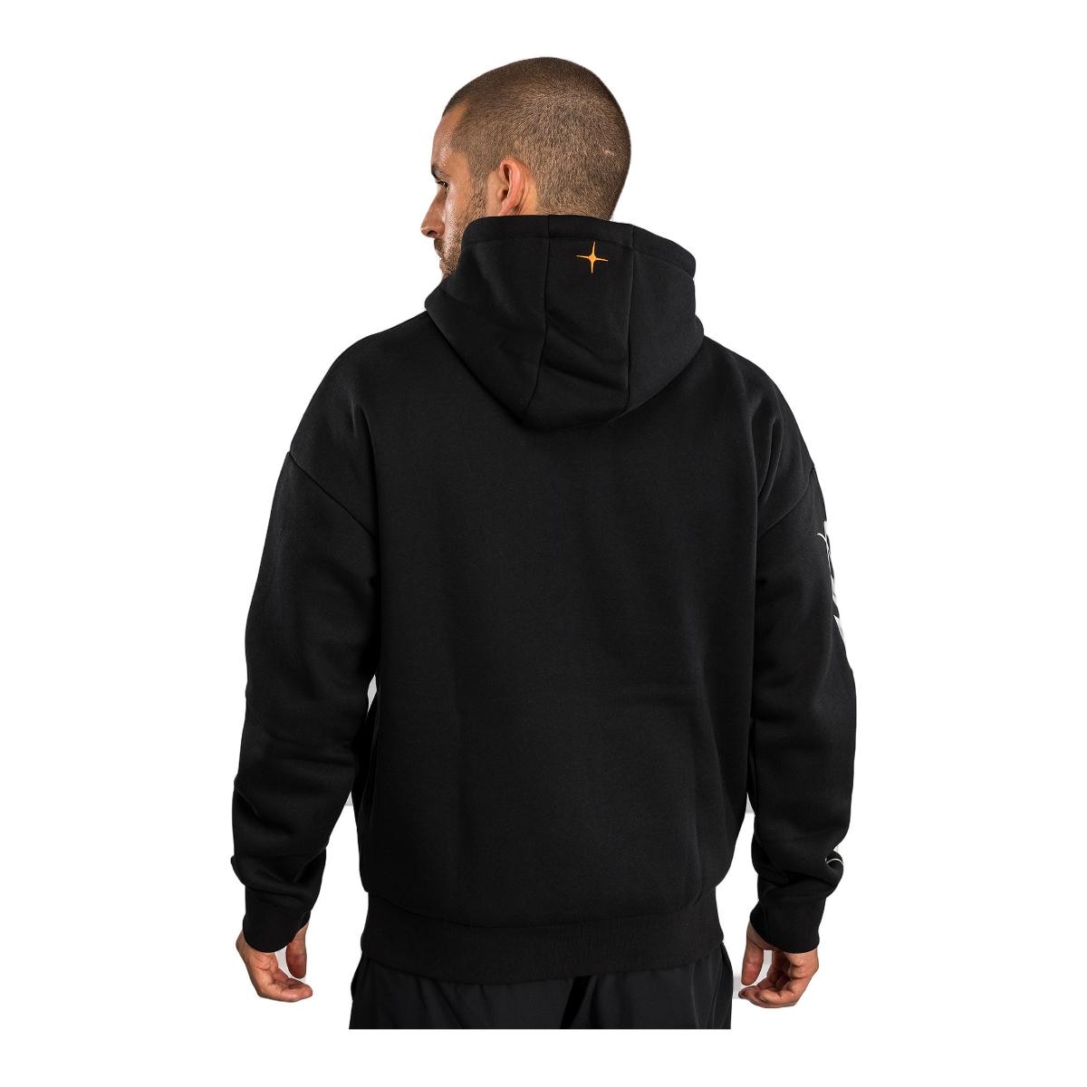 Sweatshirt de Homem com Capuz Eclipse Preto-2
