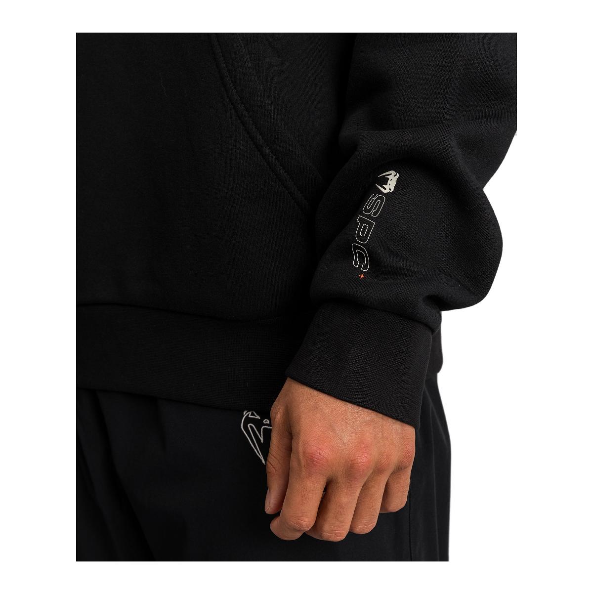 Sweatshirt de Homem com Capuz Eclipse Preto-7