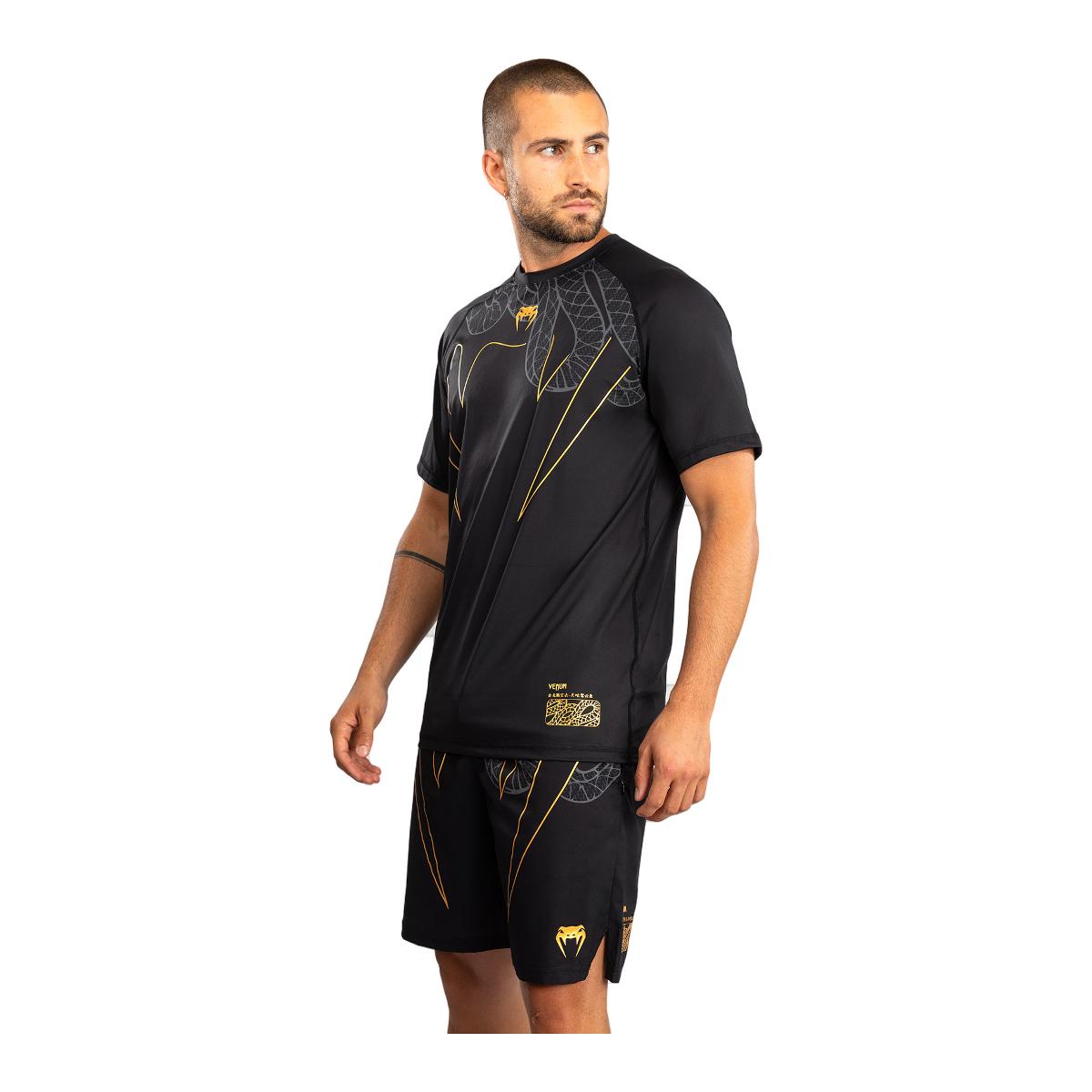 T-shirt de Homem Serpenti Dry Tech Preto-4