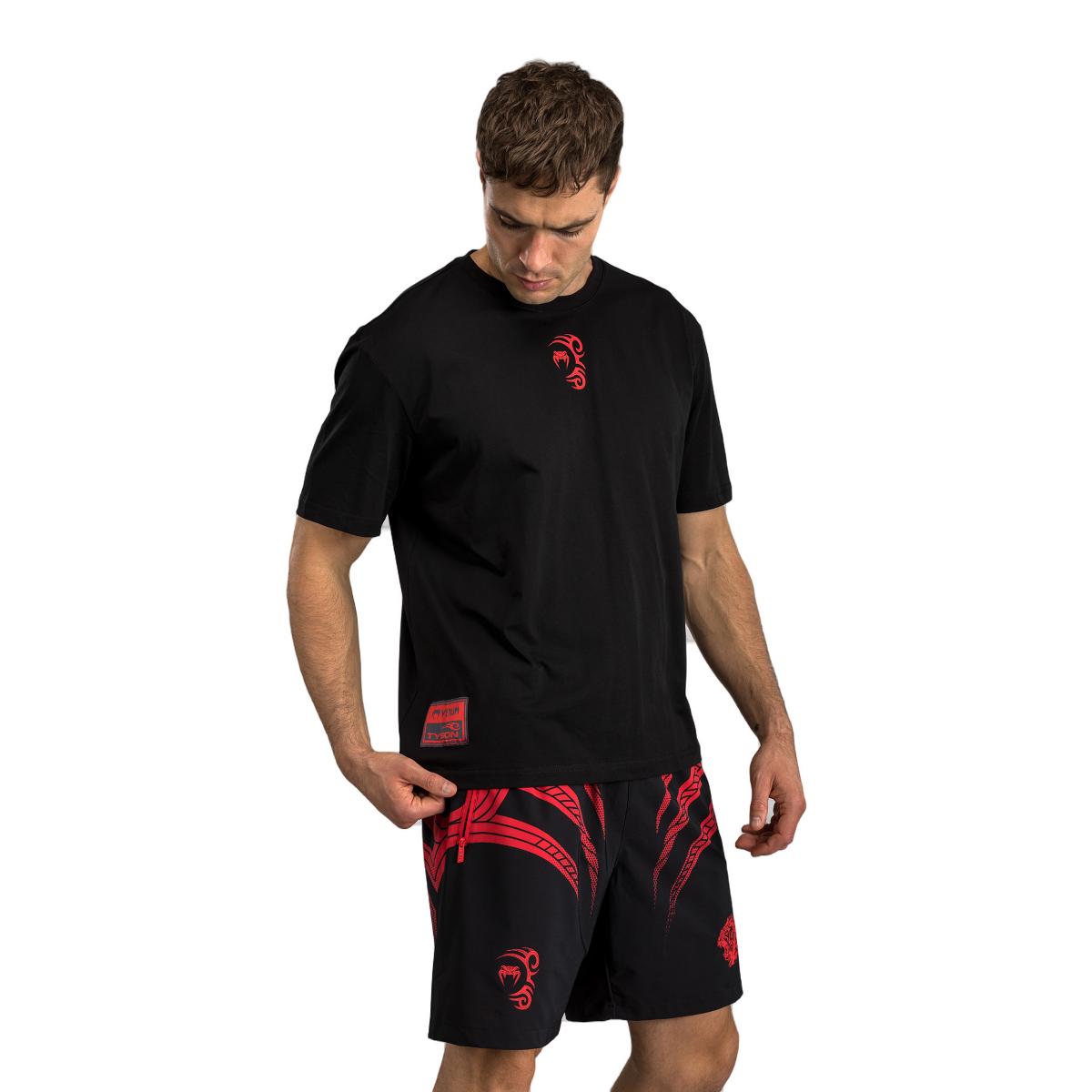 T-shirt de Homem Mike Tyson Tiger Preto-4