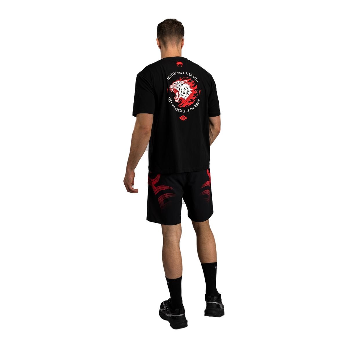 T-shirt de Homem Mike Tyson Tiger Preto-5