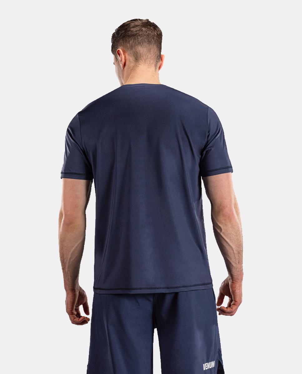 T-shirt de Homem Classic Dry Tech - Azul-Marinho/Branco Azul-2