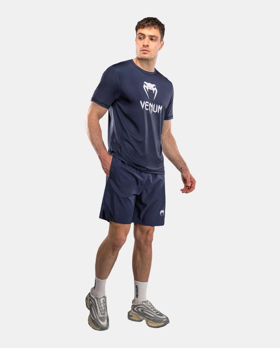 T-shirt de Homem Classic Dry Tech - Azul-Marinho/Branco Azul-5