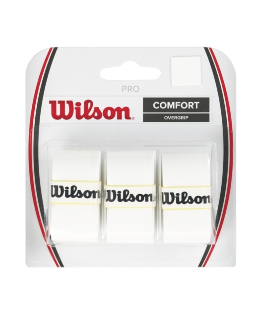 Pack de 3 overgrips Pro Wilson Branco-1