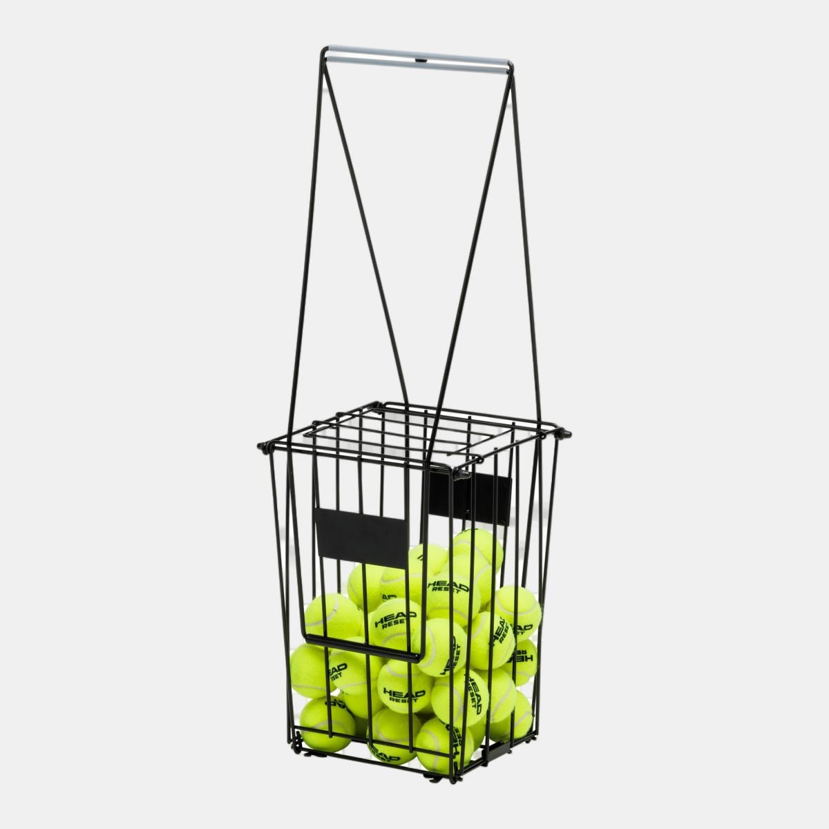 Cesta de Bolas de Ténis Ball Basket Preto-2