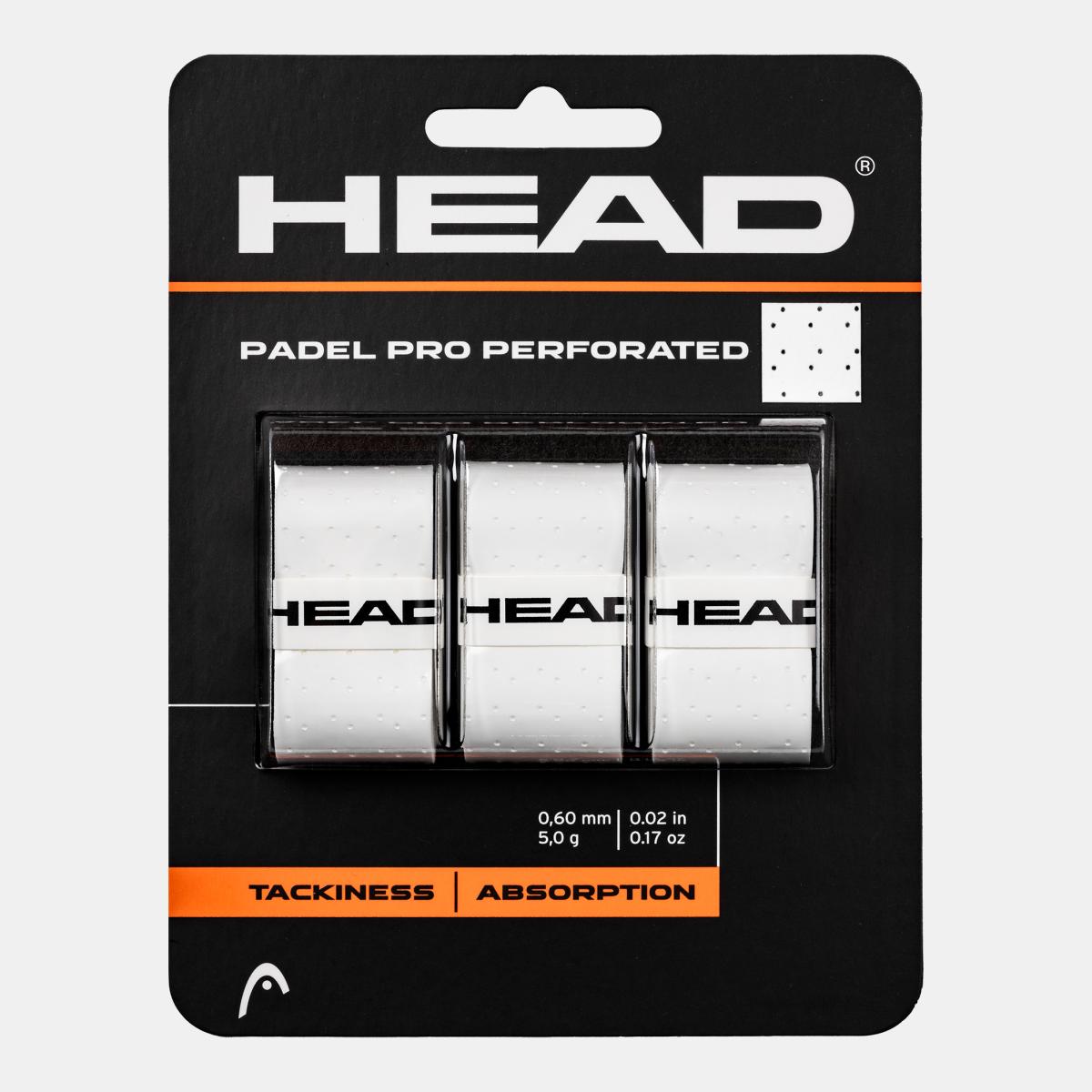 Padel Pro Perforated Grip Branco-1