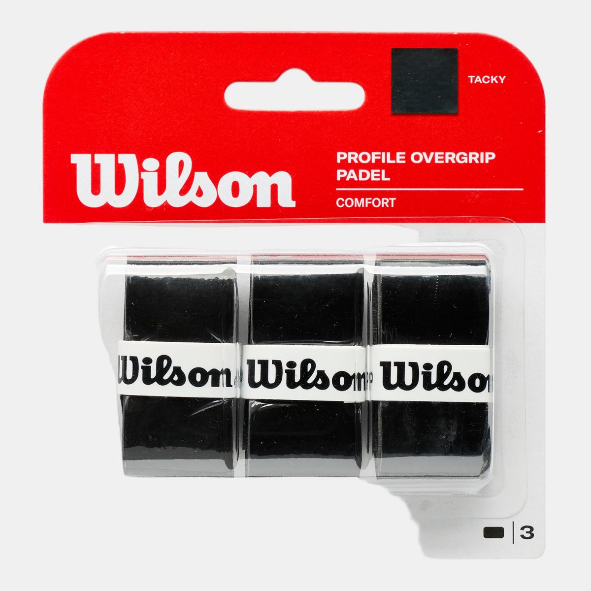 Imagem 0 de Profile Padel Overgrip Black Wilson