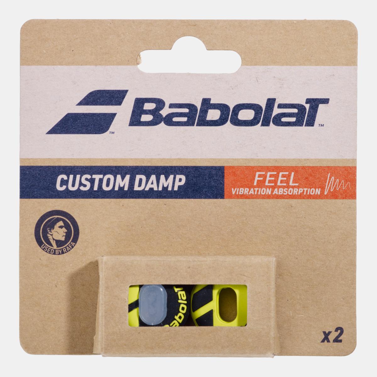 Amortecedor Custom Damp X2 da Babolat Preto-2