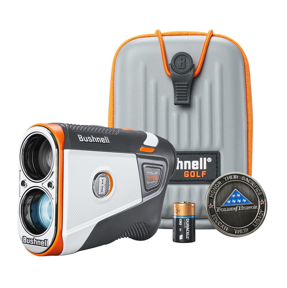 Telémetro láser para golf Tour V6 Shift Bushnell Blanco / Negro